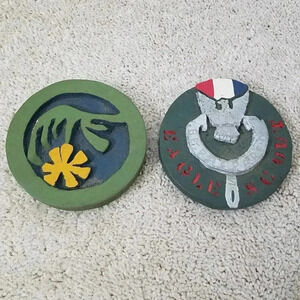 Boy Scouts of America Wood Carving Project Plaques